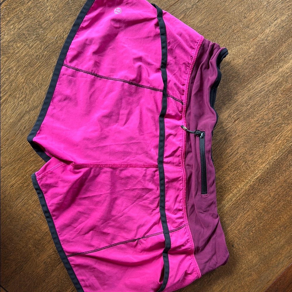 lululemon athletica Pink Athletic Shorts